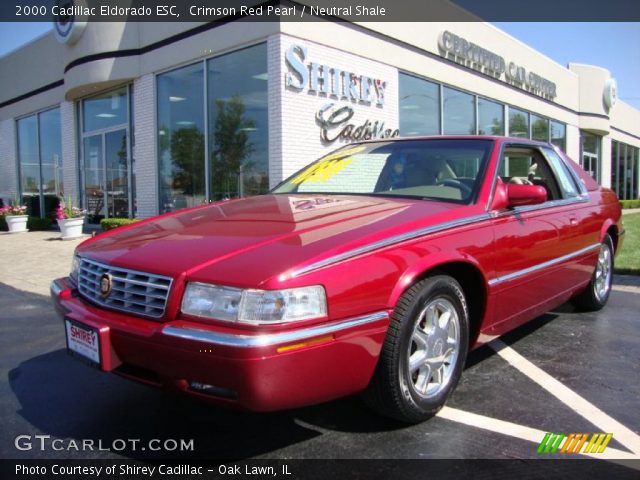 2000 Cadillac Eldorado ESC in Crimson Red Pearl