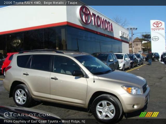 2006 Toyota RAV4 4WD in Beige Metallic