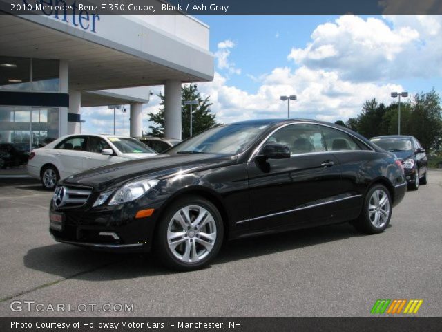 2010 Mercedes-Benz E 350 Coupe in Black