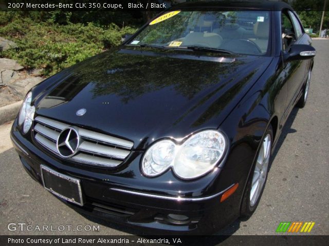 2007 Mercedes-Benz CLK 350 Coupe in Black