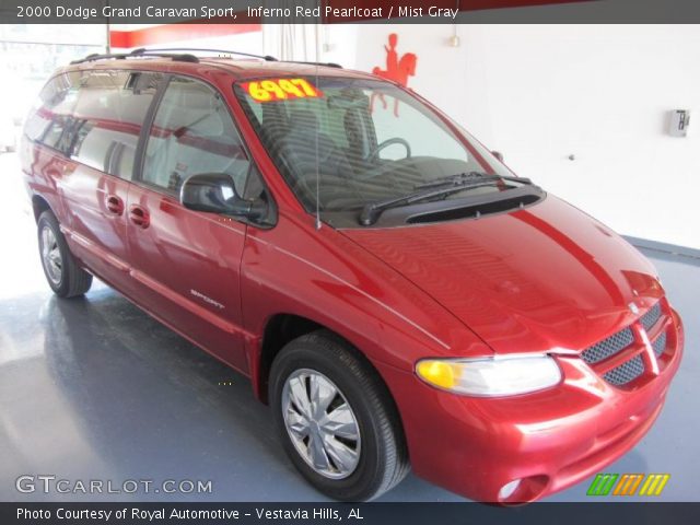 2000 Dodge Grand Caravan Sport in Inferno Red Pearlcoat