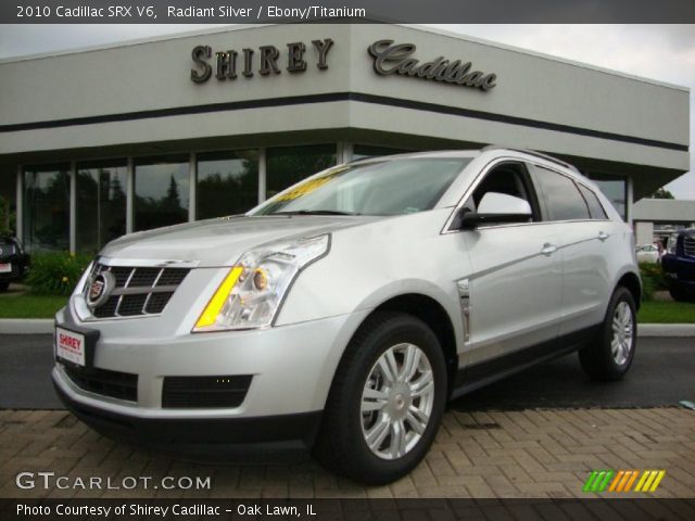 2010 Cadillac SRX V6 in Radiant Silver