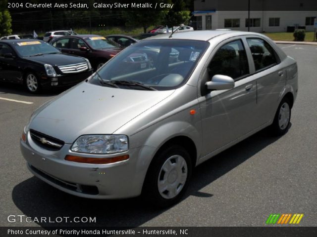 2004 Chevrolet Aveo Sedan in Galaxy Silver Metallic