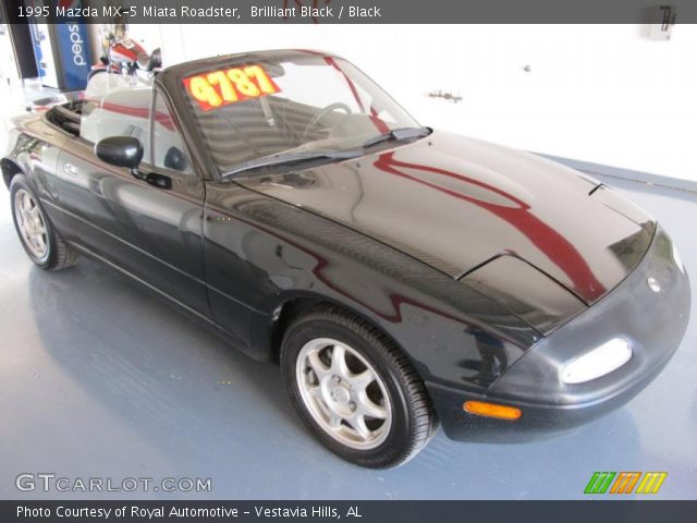 1995 Mazda MX-5 Miata Roadster in Brilliant Black