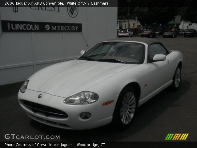 2006 Jaguar XK XK8 Convertible in White Onyx
