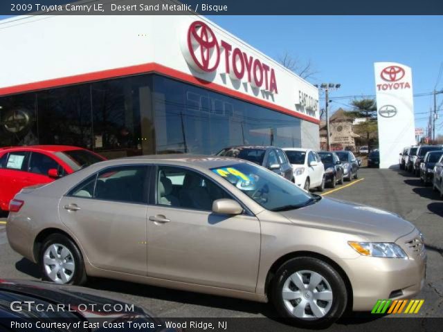 2009 Toyota Camry LE in Desert Sand Metallic