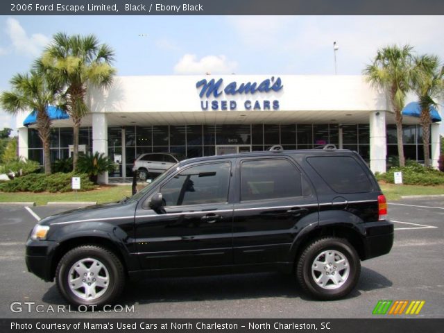 2006 Ford Escape Limited in Black