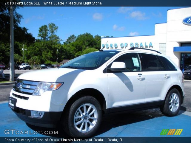 2010 Ford Edge SEL in White Suede