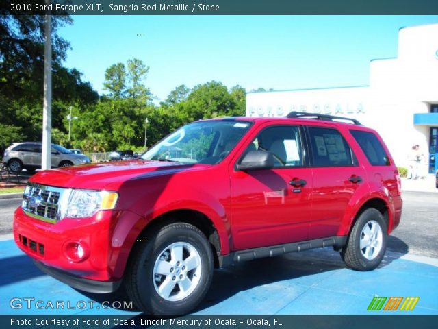 2010 Ford Escape XLT in Sangria Red Metallic