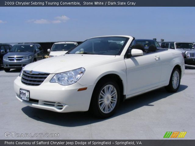 2009 Chrysler Sebring Touring Convertible in Stone White