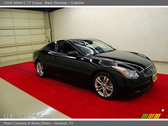 2008 Infiniti G 37 Coupe in Black Obsidian