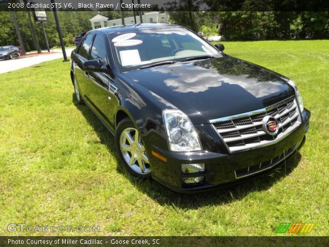2008 Cadillac STS V6 in Black Raven