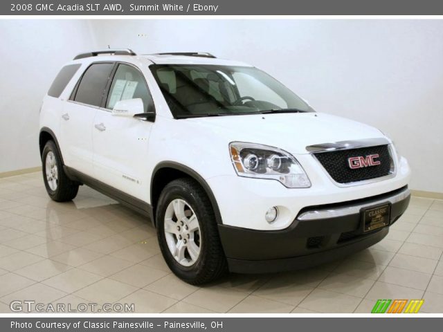 2008 GMC Acadia SLT AWD in Summit White