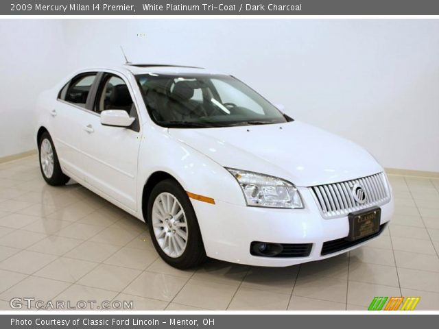 2009 Mercury Milan I4 Premier in White Platinum Tri-Coat