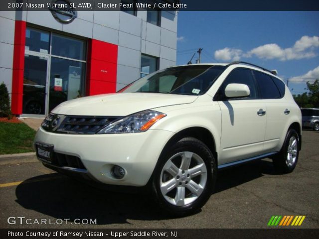 2007 Nissan Murano SL AWD in Glacier Pearl White