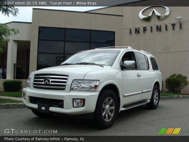 2007 Infiniti QX 56 4WD in Tuscan Pearl