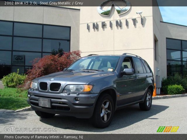 2002 BMW X5 3.0i in Steel Grey Metallic