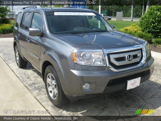 2010 Honda Pilot Touring 4WD in Polished Metal Metallic