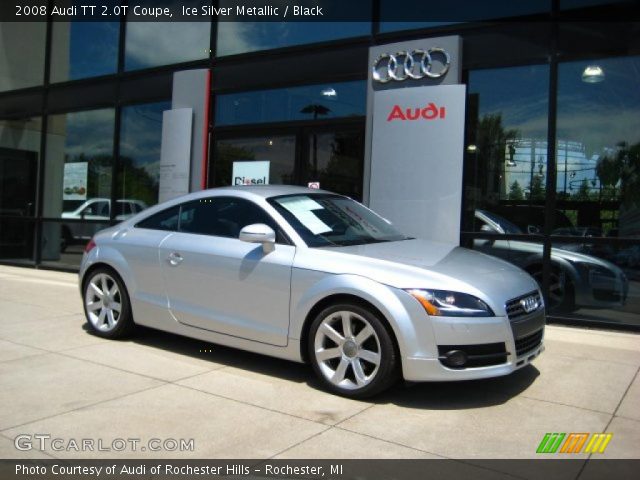 2008 Audi TT 2.0T Coupe in Ice Silver Metallic