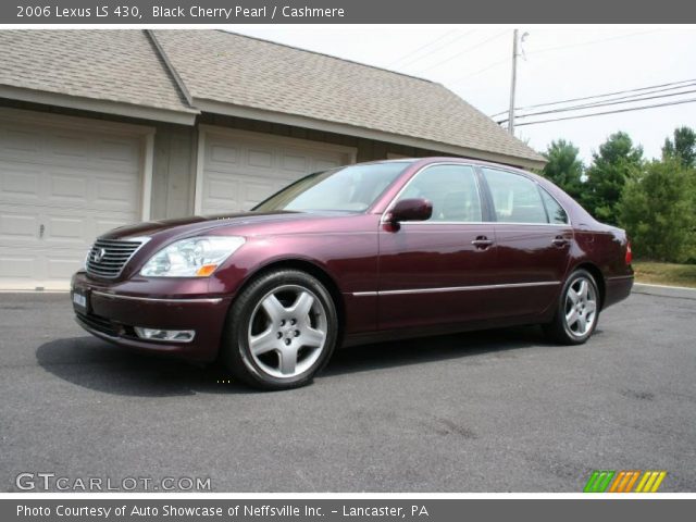 2006 Lexus LS 430 in Black Cherry Pearl