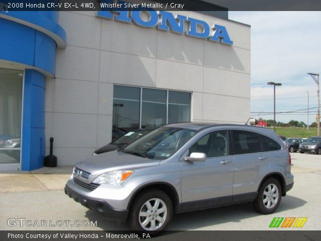 2008 Honda CR-V EX-L 4WD in Whistler Silver Metallic