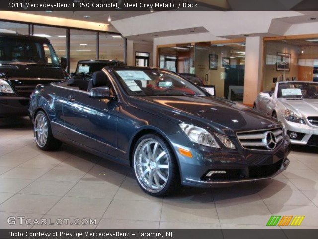 2011 Mercedes-Benz E 350 Cabriolet in Steel Grey Metallic