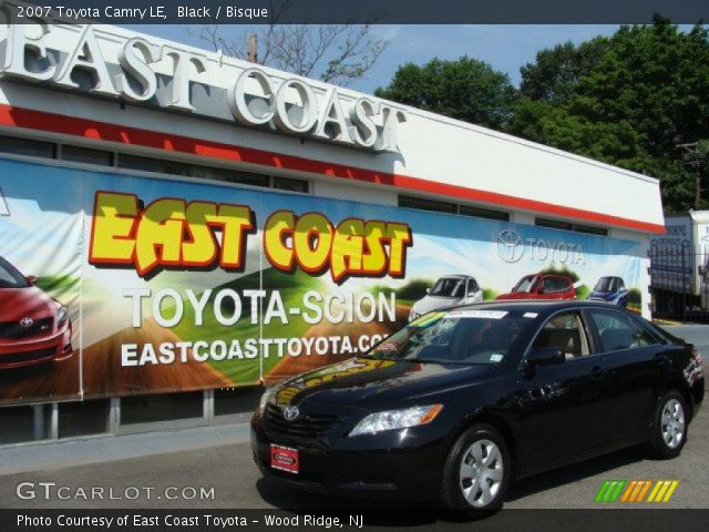 2007 Toyota Camry LE in Black