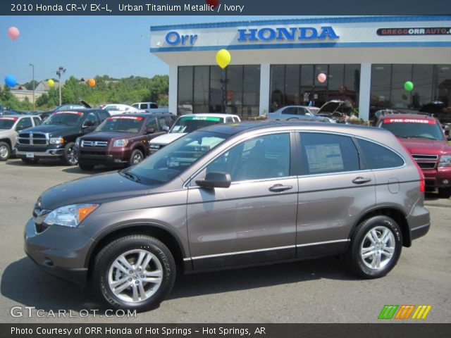 2010 Honda CR-V EX-L in Urban Titanium Metallic