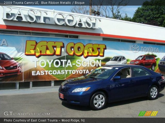 2009 Toyota Camry LE in Blue Ribbon Metallic