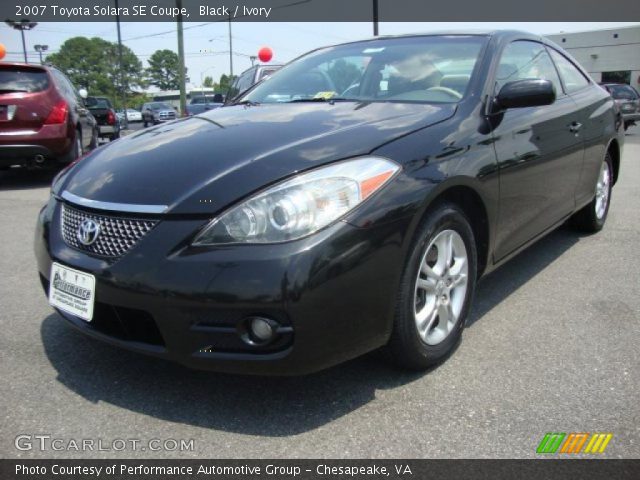 2007 Toyota Solara SE Coupe in Black