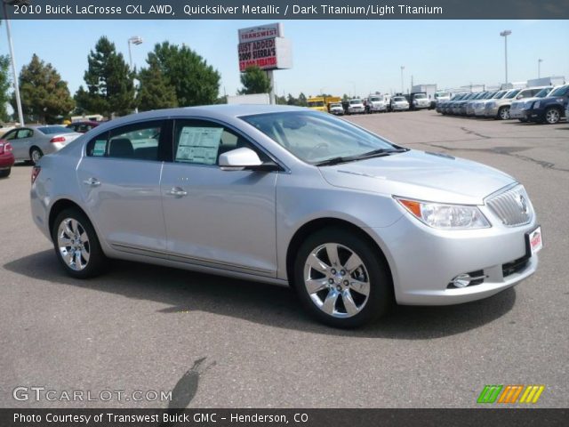2010 Buick LaCrosse CXL AWD in Quicksilver Metallic
