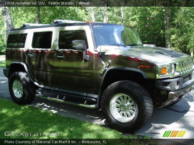 2004 Hummer H2 SUV in Pewter Metallic