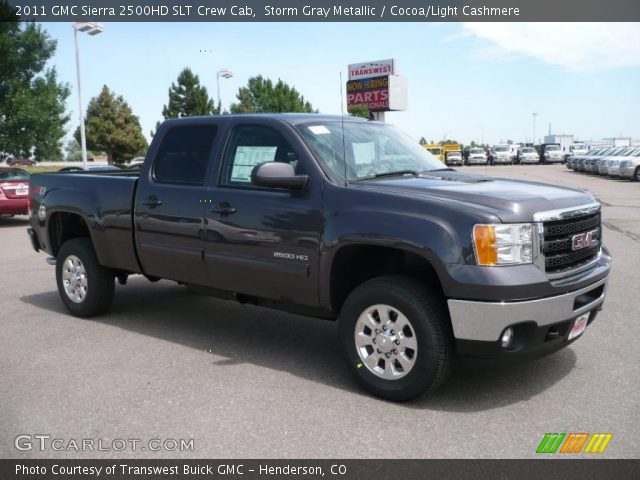 2011 GMC Sierra 2500HD SLT Crew Cab in Storm Gray Metallic