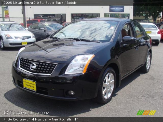 2008 Nissan Sentra 2.0 SL in Super Black