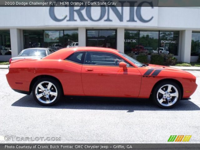 2010 Dodge Challenger R/T in HEMI Orange