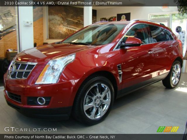 2010 Cadillac SRX 4 V6 AWD in Crystal Red Tintcoat