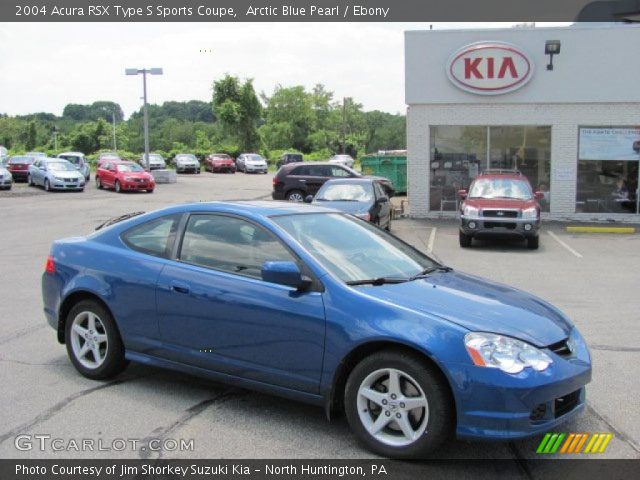 2004 Acura RSX Type S Sports Coupe in Arctic Blue Pearl