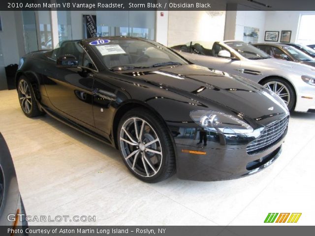 2010 Aston Martin V8 Vantage Roadster in Storm Black