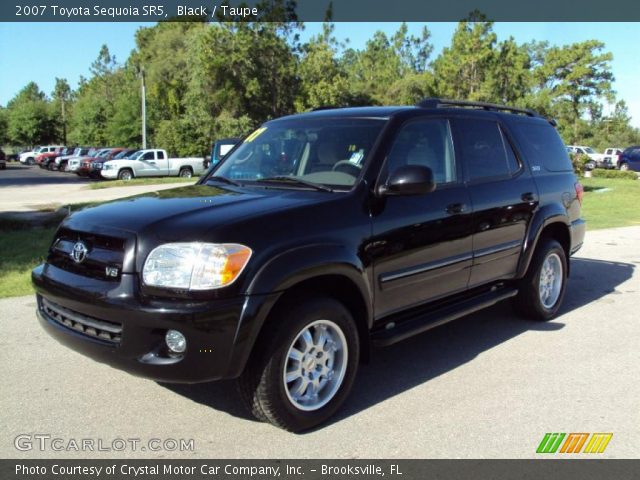 2007 Toyota Sequoia SR5 in Black