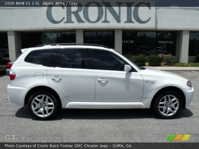2006 BMW X3 3.0i in Alpine White