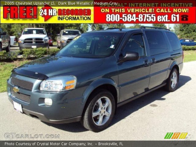 2005 Chevrolet Uplander LS in Dark Blue Metallic