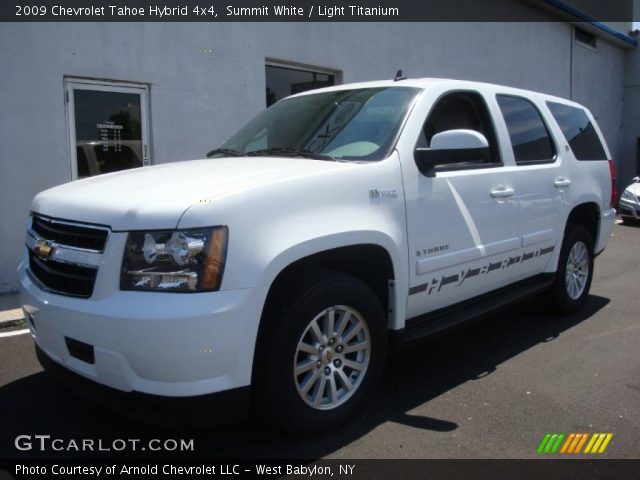 2009 Chevrolet Tahoe Hybrid 4x4 in Summit White