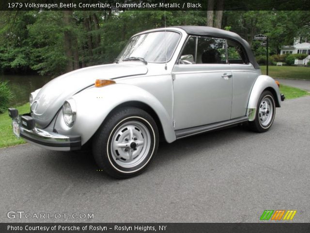 1979 Volkswagen Beetle Convertible in Diamond Silver Metallic