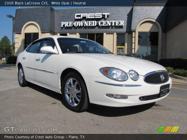 2006 Buick LaCrosse CXS in White Opal