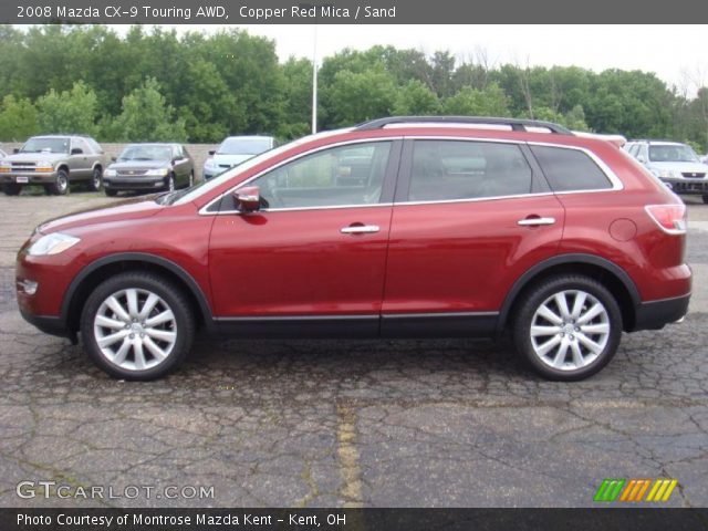2008 Mazda CX-9 Touring AWD in Copper Red Mica