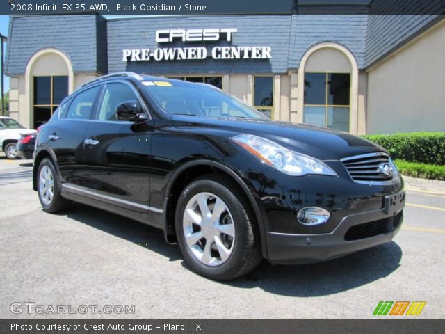 2008 Infiniti EX 35 AWD in Black Obsidian