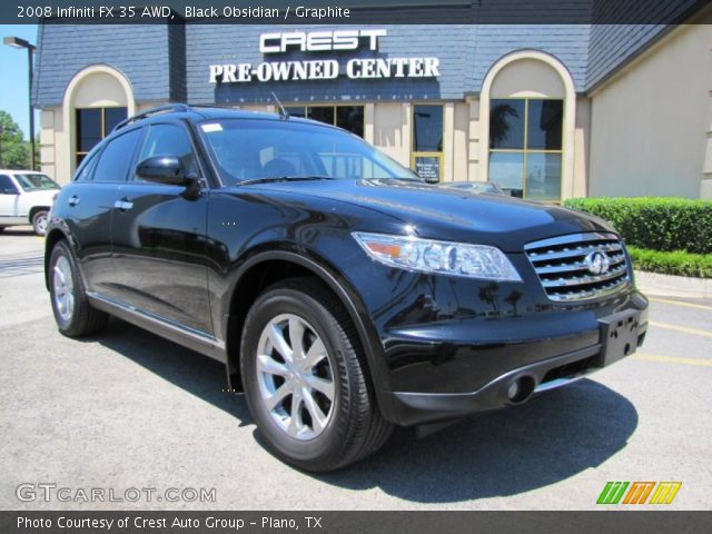 2008 Infiniti FX 35 AWD in Black Obsidian