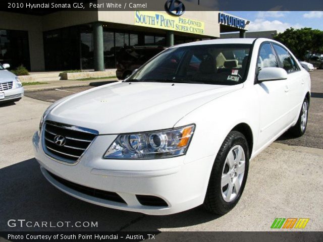 2010 Hyundai Sonata GLS in Pearl White