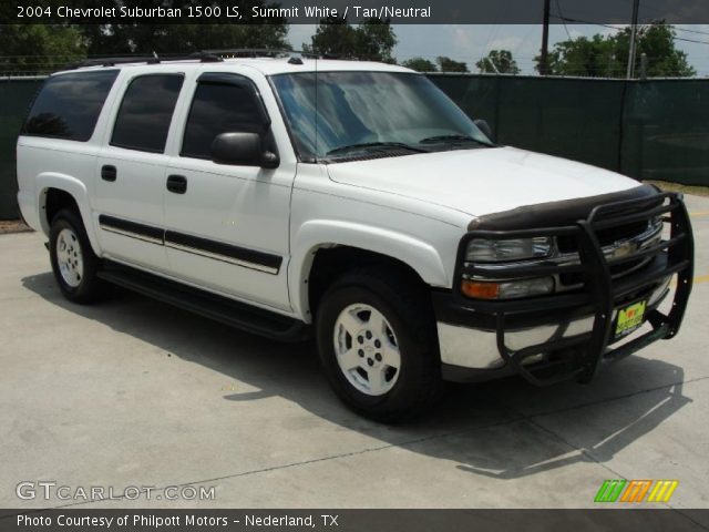 2004 Chevrolet Suburban 1500 LS in Summit White