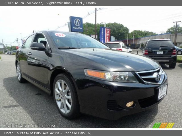 2007 Acura TSX Sedan in Nighthawk Black Pearl